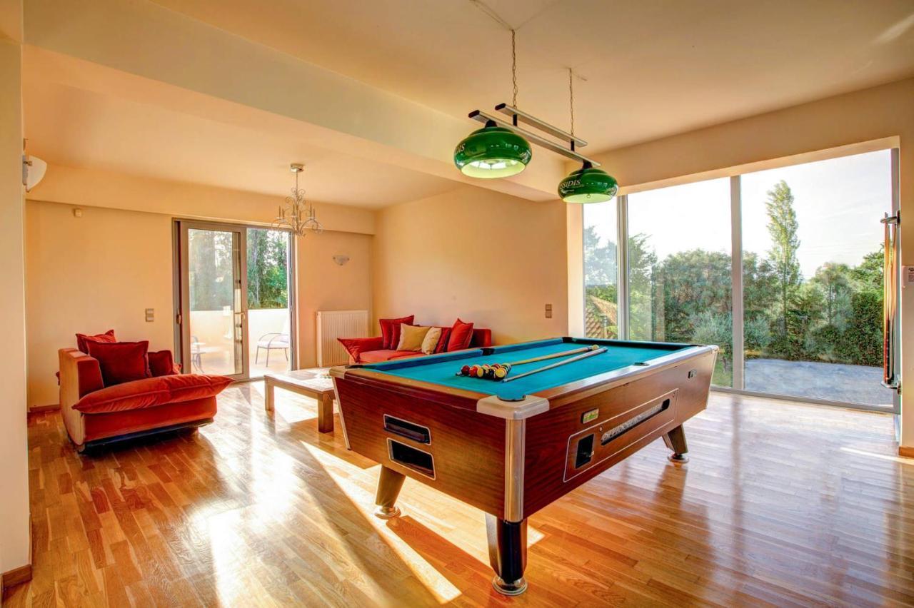 Astarte Villas - Istar Villa With Tennis Court Makhairadhon Экстерьер фото