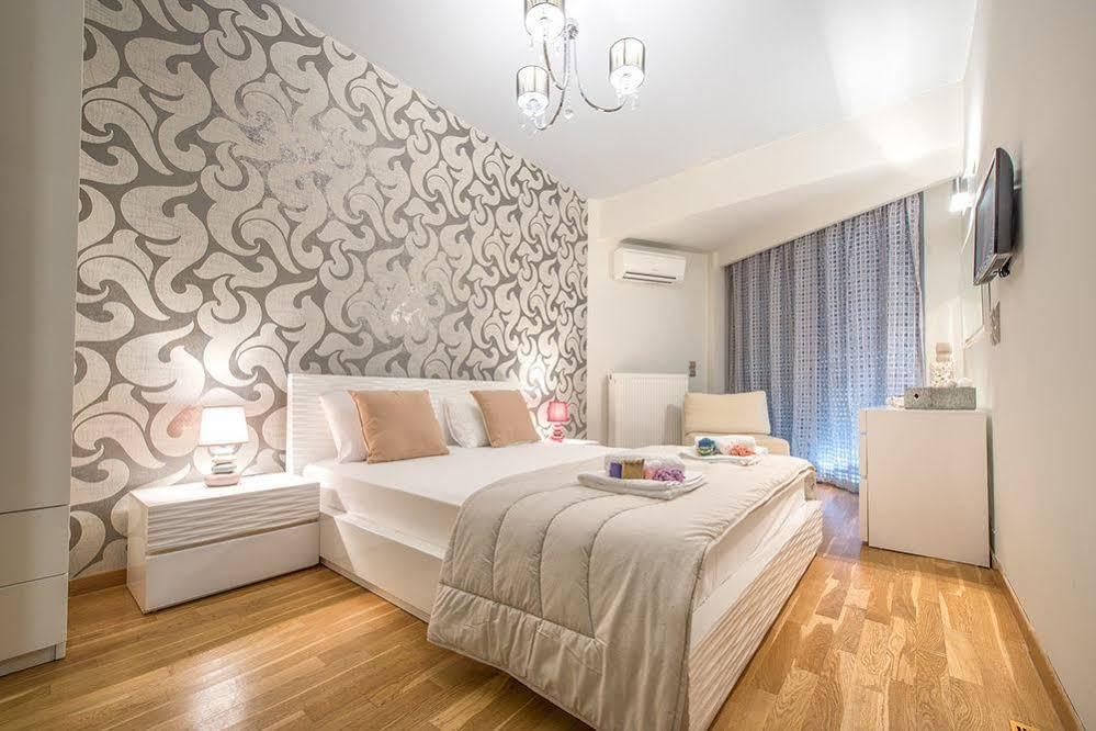 Astarte Villas - Istar Villa With Tennis Court Makhairadhon Экстерьер фото