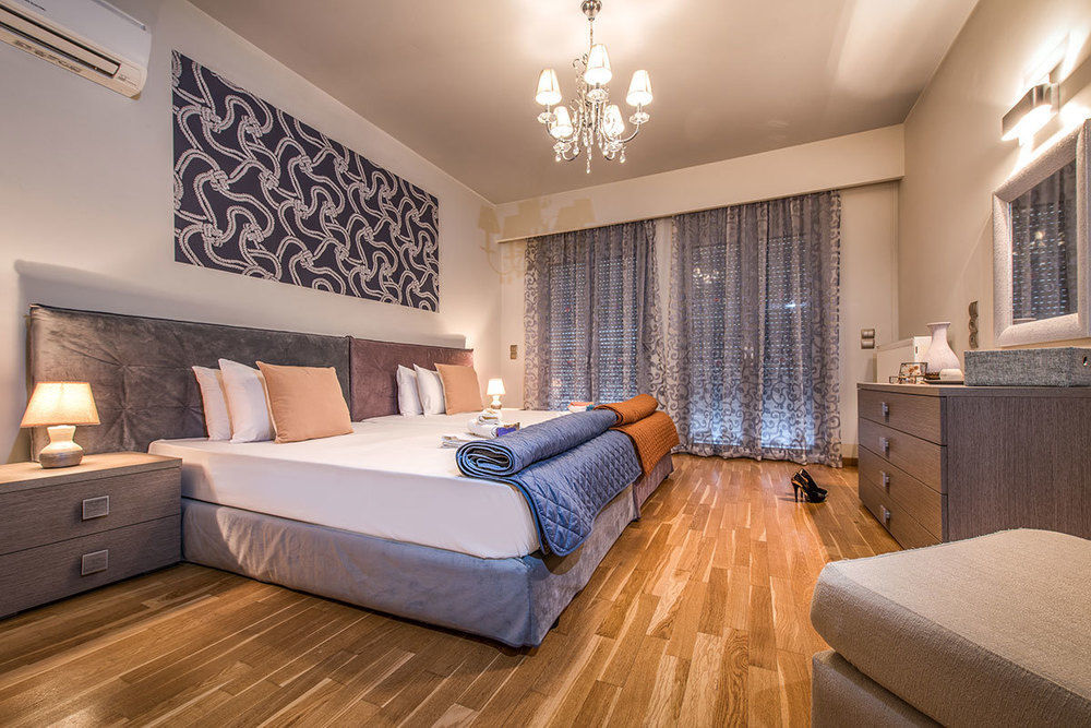 Astarte Villas - Istar Villa With Tennis Court Makhairadhon Экстерьер фото